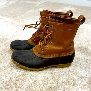 LL Bean duck boots